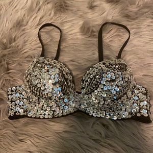 Sequined Bra - Festival Wear